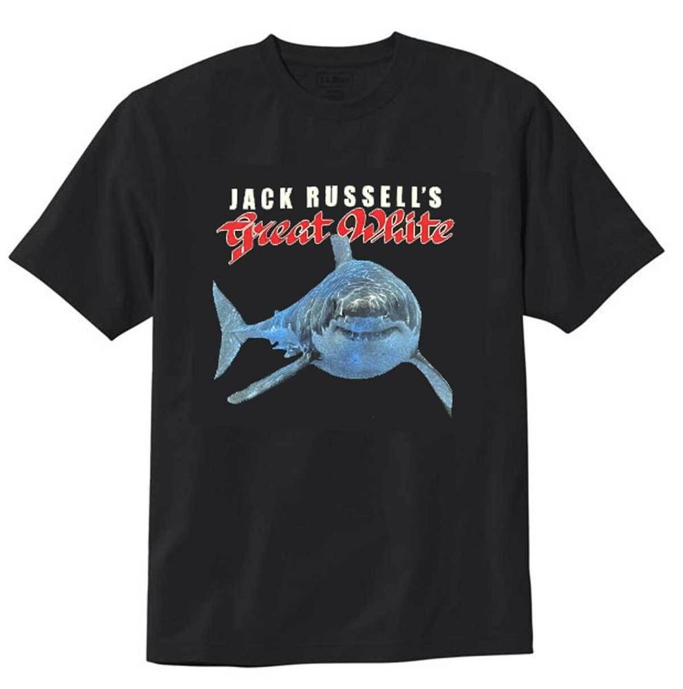 

New Jack Russell s Member Great White Gift Fans S-234XL Shirt C452 Unisex T-Shirt XXL