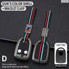 Zinc Alloy+Silicone Car Key Case Cover Protective Shell Fob For Benz Mercedes Daf Xf105 Xf It Sprinter Benz Car Key Accessories