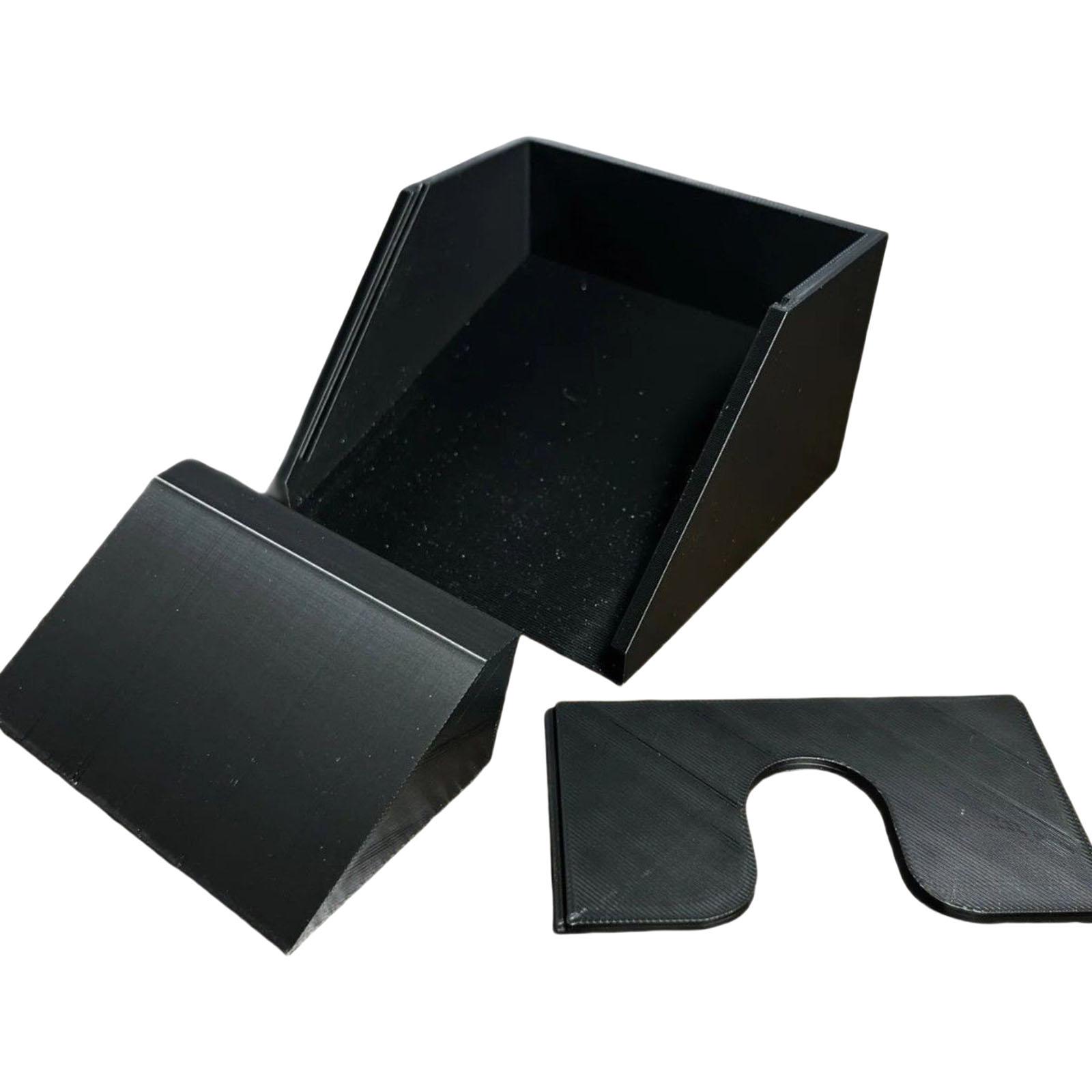 

Cards Shoe Professional Standard Size Card Dealer Discard Tray Holder Portable Poker Game Table Accessory Easy to Use чорний