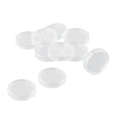 100 sztuk 26 mm przezroczyste okrągłe plastikowe pojemniki na monety pudełka do przechowywania etui11111111111111111111111111111111111111111111111111111