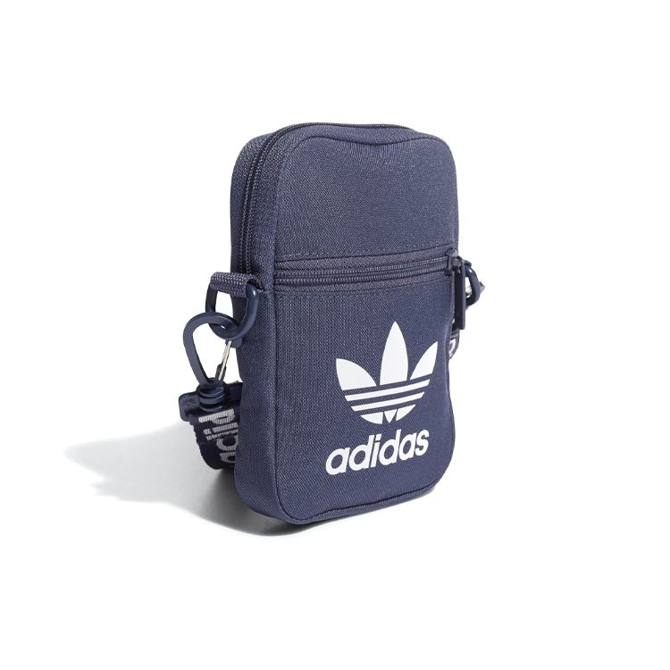 Adidas Originals Ac Festival Bag Unisex Shoulder Bag Dark-Gray Navy-Blue HD7163