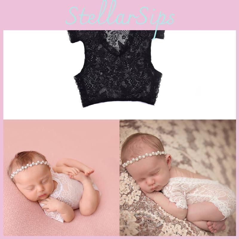 Baby Infant Newborn Girls Floral Lace Romper Bodysuit Jumpsuit Outfit Clothes