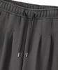 Uallong Soft Touch Washed Balloon Wide Sweatpants - Charcoal