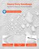 Empty Sandbags, 200 Packs 40 X 66 Cm, Heavy Duty Sand Bags Sacks with Ties, 22.6kg Capacity Woven Polypropylene Sandbags, Tear-Resistant &
