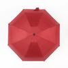 Automatic Light Umbrella Creative Umbrella Three-fold Portable Parasol Car Umbrella Led Light Uv Umbrellas Ten-bone Windproof