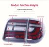 12-18 Patrol Y62 Taillight Assembly: LED Daytime Running Light, Sequential Turn Signal & Brake Light