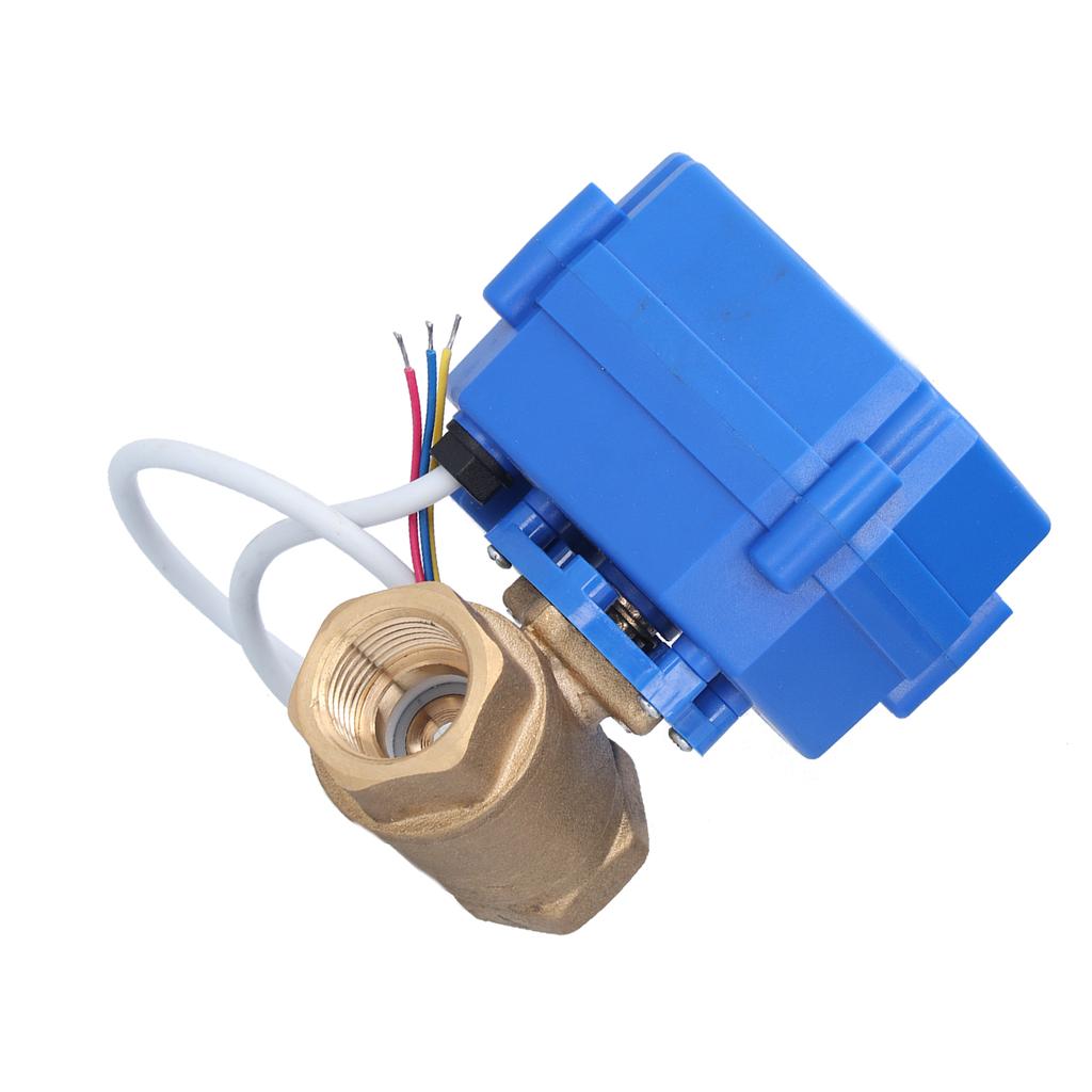 Electric   Valve Brass   3 Wire 2 Control Mode Integrated Hydraulic Equipment  12V