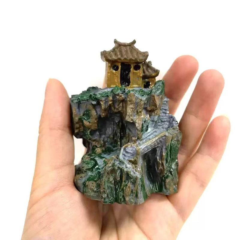 Harz Aquarium Dekoration Aquarium Simulierte Canyon Ornament Acuario Felsen für Aquarium Fisch Dekor