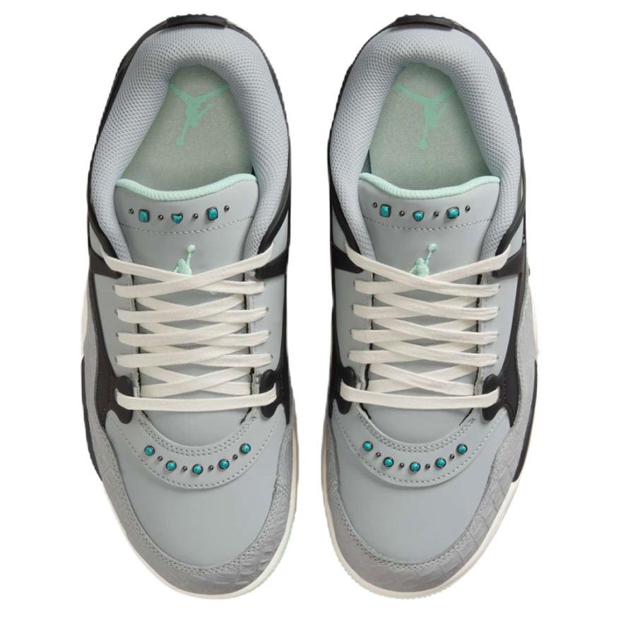 Air Jordan 4 RM Turquoise Stone Women Sneakers Grey IH7320-031