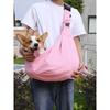 Adjustable Pet Dog Carrier Bag Outdoor Travel Puppy Single Shoulder Bags Dogs Comfort Sling Handbag Puppy Tote Pouch