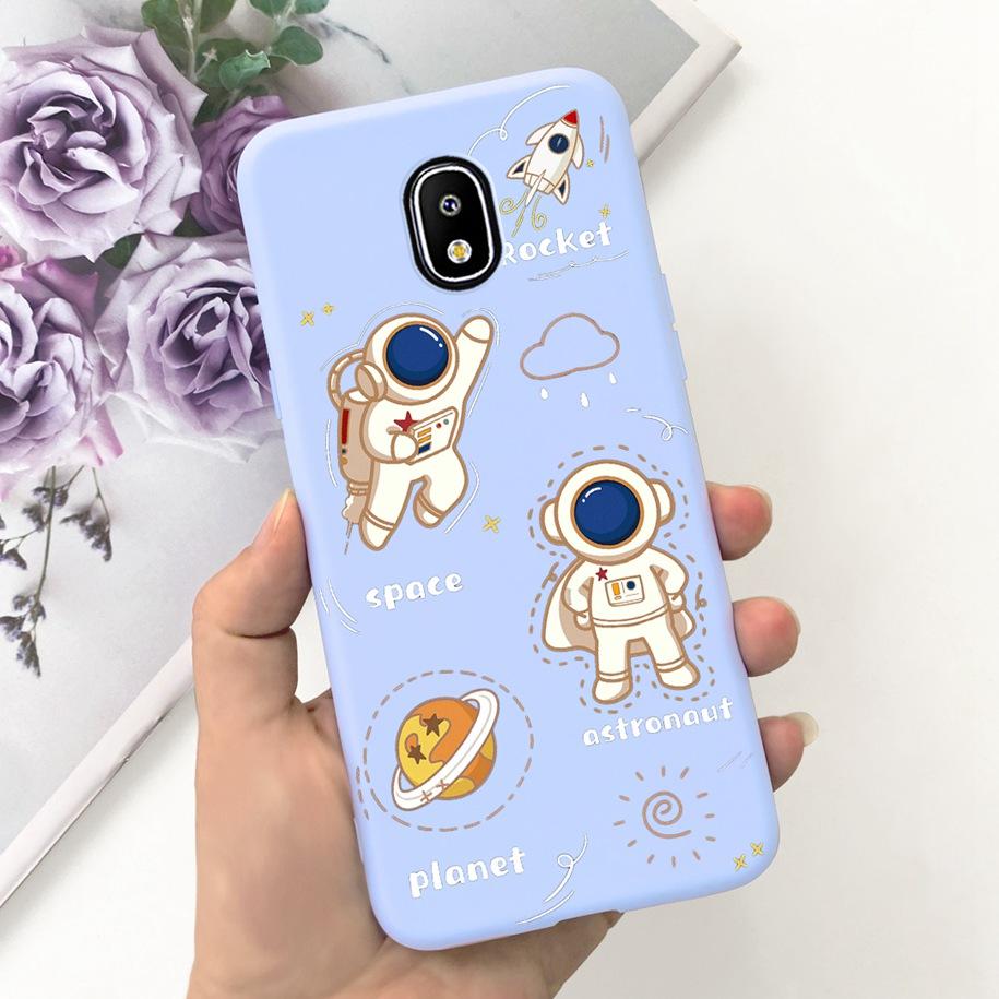 For Samsung Galaxy J7 J5 J3 2017 Case SM-J330F J530F J730F TPU Cover Fashion Pattern Soft Funda on Samsung J7 Pro 2017 Protector