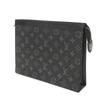 Used Voyage MM Pochette M61692 7931 Current Business Bag RFID IC Monogram Eclipse Noir Men's 12564 from Japan AUTHENTIC