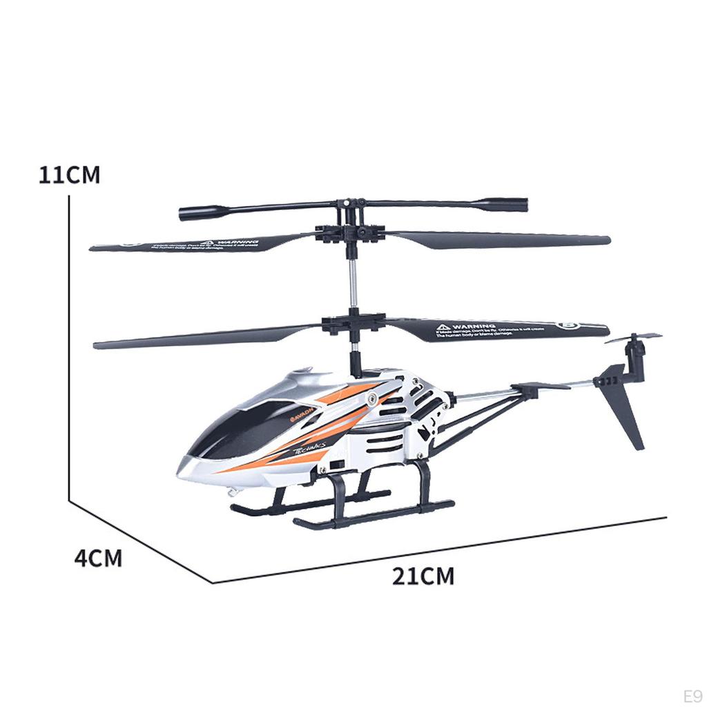 2 Channel RC Helicopter Remote Flying Altitude Glider Outdoor Toy for Beginner