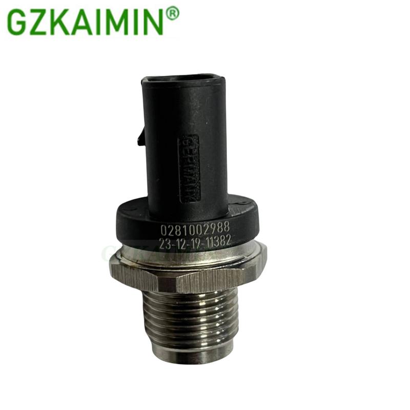 GZKM Fuel Rail Pressure Sensor  OEM 0281002988 7809130 for B-MW E81 E82 E88 E90 E91 E92 E93 E60 E61 E84 E70