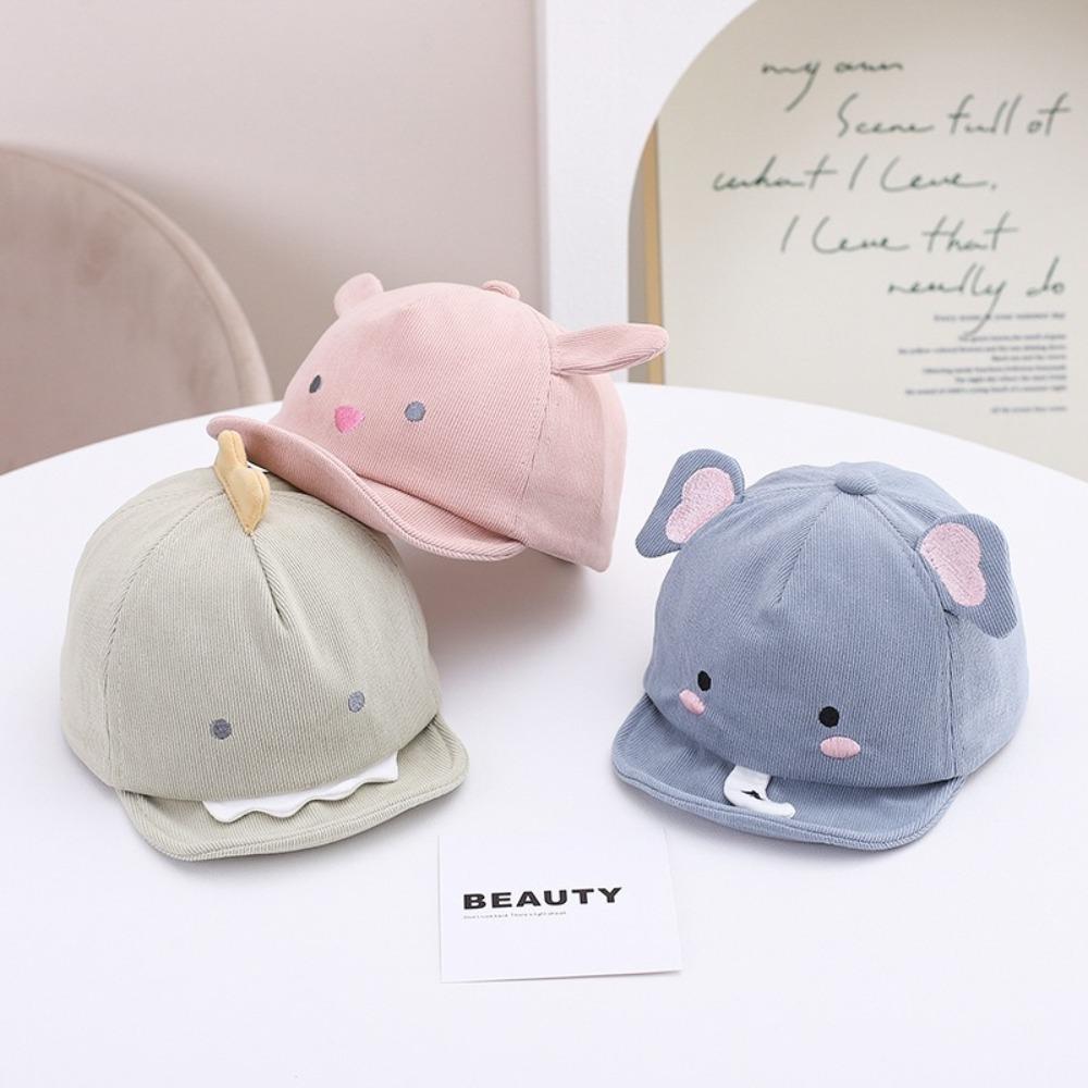 Cartoon Dinosaur Rabbit Infant Peaked Cap Cute Animal Kids Sun Hats New Baby Baseball Hat
