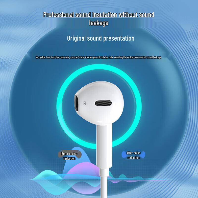 OKSJ S-1 Wired Half-In-Ear Earphones