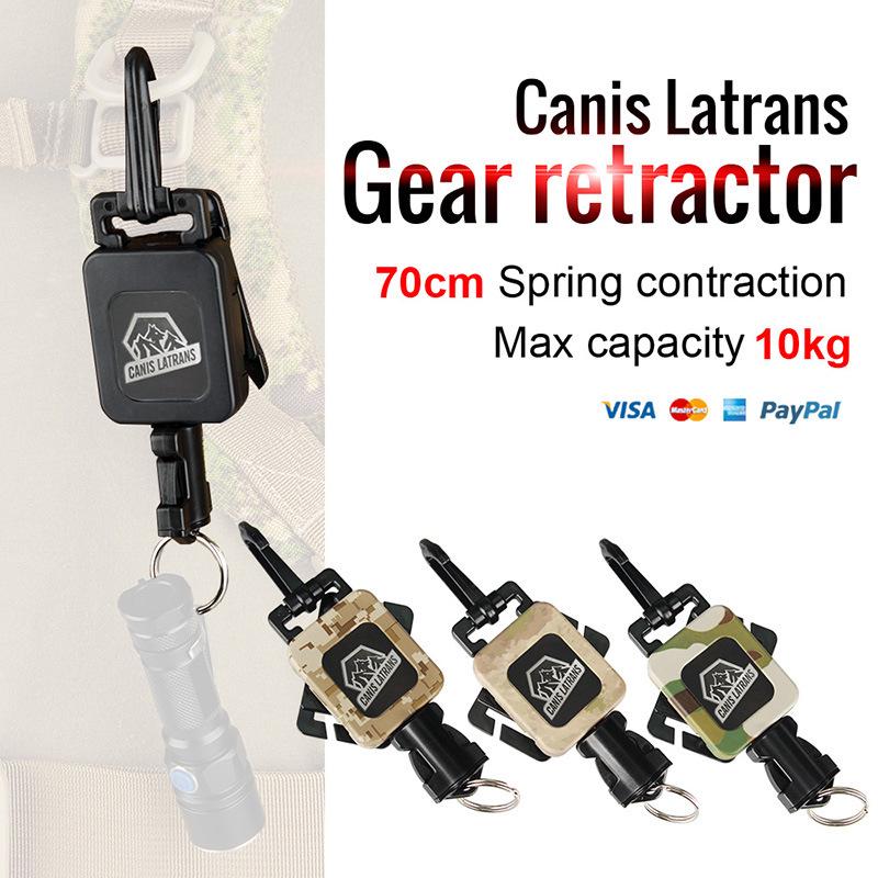 Coyote Tactical Multi-Functional Keychain Buckle for Outdoor and Military Use