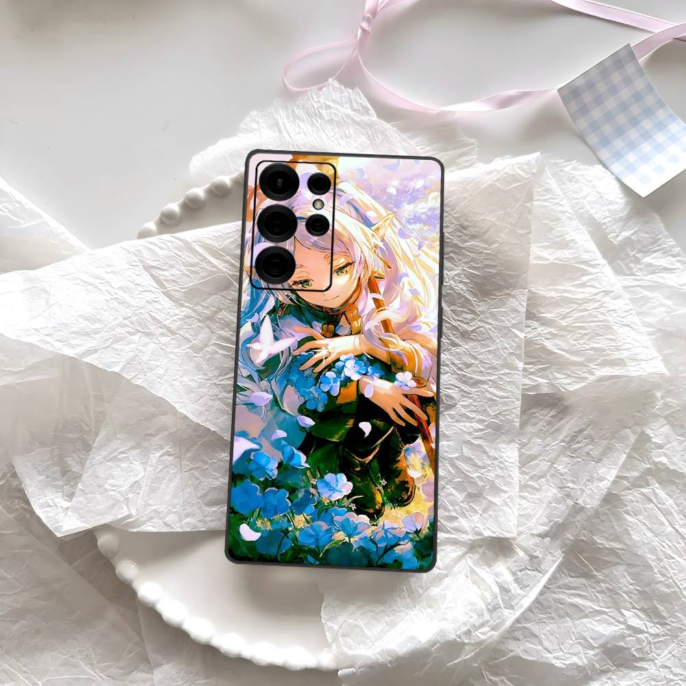 Anime Frieren Süße Handyhülle Für Samsung S 24 Fe 25 Ultra Plus 20 Lite 21 30 22 23 24 22 Ultra 5G Fundas