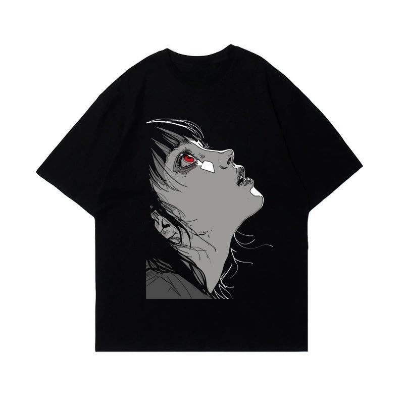 Anime Art Illustration Y2k Street Fashion Leisure T-Shirt Men s and Women s Luxury Brand Top M