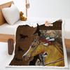 Blanket Animal Horse Blanket Lamb Fleece Crystal Fleece Blanket Blanket Universal