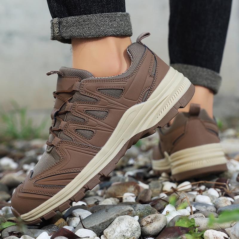 Anti-slip Hiking Shoes for Men Breathable Outdoor Sports Shoes Climbing Trekking Sneakers Anti-collision Big Size 39-48