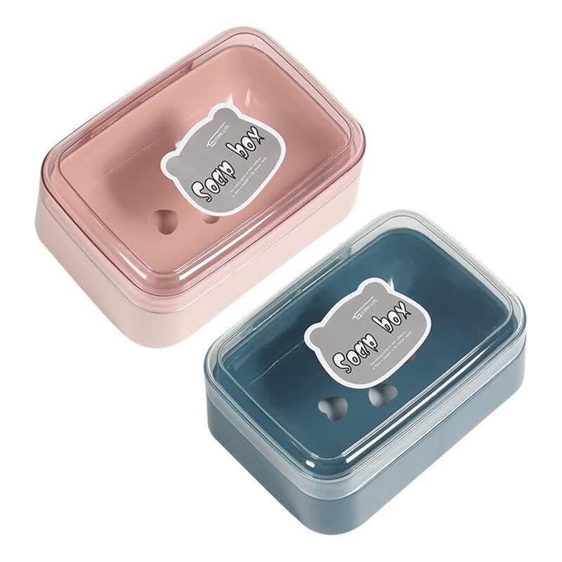 LIEI Wall-Mounted Soap Dish with Lid