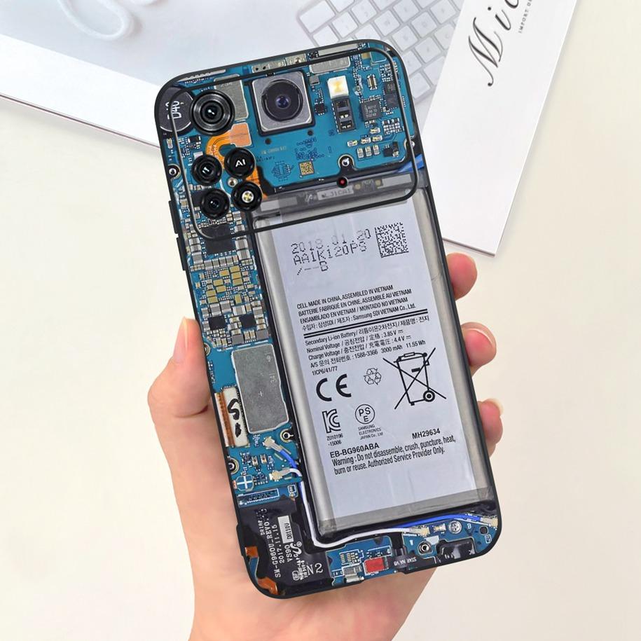 For Cover Xiaomi Poco M4 Pro 5G Phone Case Cute Astronaut Silicone Soft TPU Shockproof Funda For Xiaomi Poco M4 Pro PocoM4 Cases