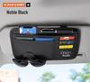Compatible Glasses and Bill Clip for Mitsubishi Lancer EX, ASX, Outlander, Lancer, and Pajero. Attachable to Car Sun Visor.