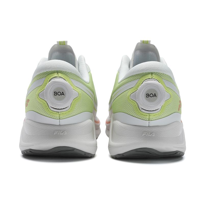 FILA Boa Cheetah 2 Fashion Casual Simple Comfortable Sports Fabric Low-Top Running Shoes Women sneaker Lily-White A12W521101FLW