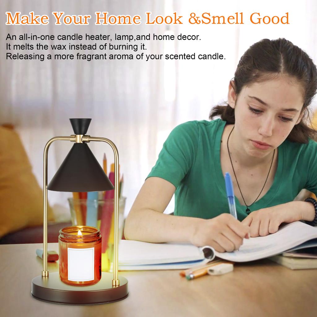 Safe And Low Maintenance Metal Shade For Modern Decorations Dimming Function Timing Function Melting Speed 2 Hrs