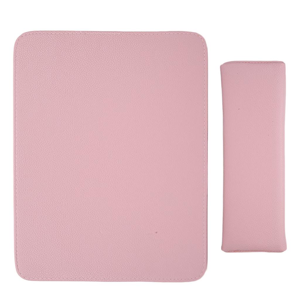 Soft Nail Art Beauty Salon Hand Pillow Arm Rest Holder Cushion Mat Set Manicure ToolPink