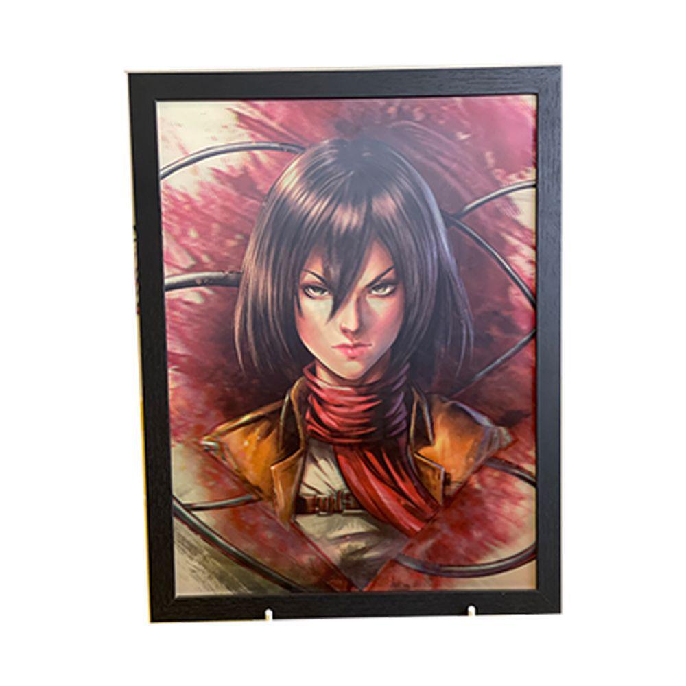 Dziewięć Tytanów 3D Anime Gradientowy Stereoskopowy Plakat Malarski.