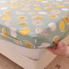 Fitted Sheet Home Bed Cover Summer Spring Winter Mattress Covers With Elastic (Without Pillowcase)