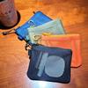 Candy Color Mini Coin Purse Large Capacity Visible Makeup Pouch Mesh Storage Bag  Headphone Bag