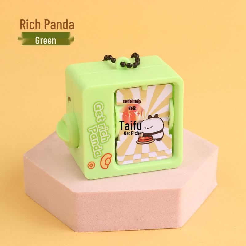 Capybara Flipbook Keychain: Novelty Decompression Toy Pendant
