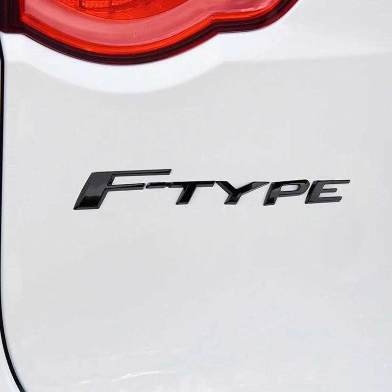 ABS Car Trunk Whole Body Badge Sticker for F-PACE E-PACE F-TYPE XJS XJ8 XF X260 XE XEL XFL Rear Emblem Decal Accessories
