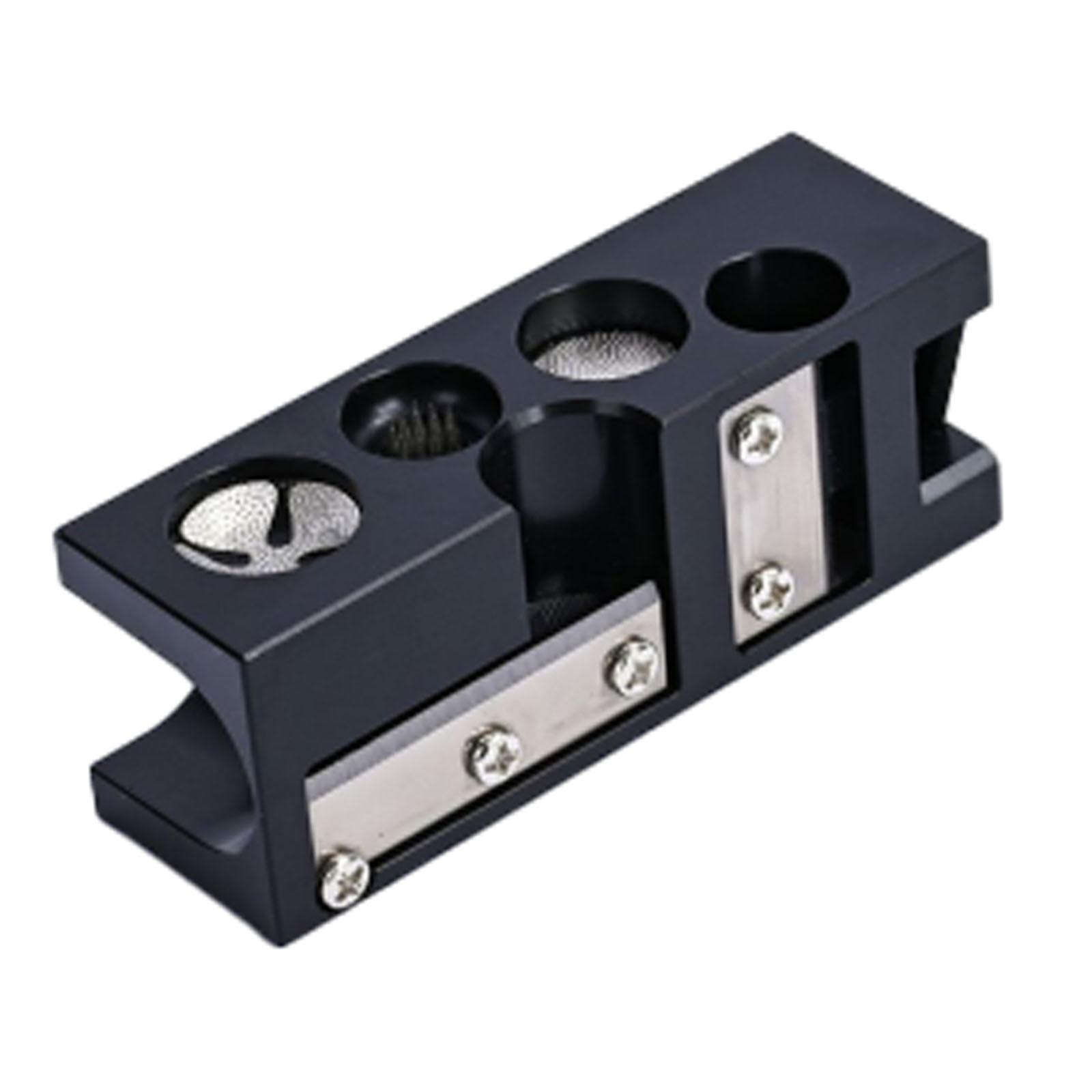 

10 in 1 Pool Cue Tip Repair Tool Snooker Cue Tip Shaper Snooker Supplies чёрный