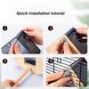Yousheng Bird Nest Transparent Wood Bird House with Perch Easy Installation Hanging Bird Nesting Box Bird Cage Accessories