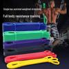 TPE Resistance Band: Fitness Trainer for Chest, Pull-Up, Yoga, and Squat Exercises.