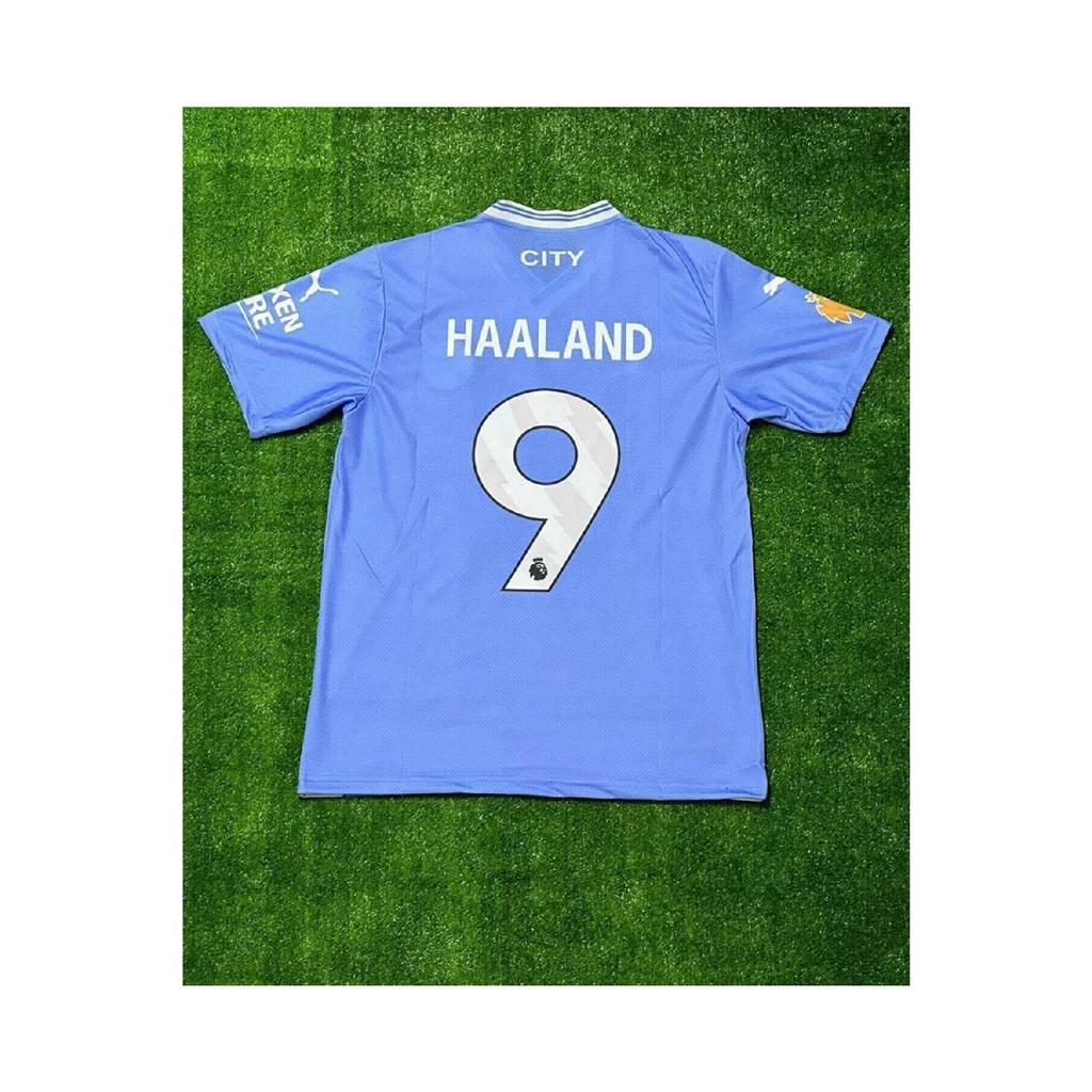 Manchester City 2023/24 New Season Erling Haaland Home Jersey