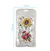 Laser Sparkle Floral Stickers Waterproof Vinyl for Phone Case Laptop Suitcase Stationery Decals Bulk Wholesale