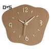 Decorative Clock High Precise Easy To Install Cloud Shaped Battery Powered Non-Ticking Silent Wall Clock