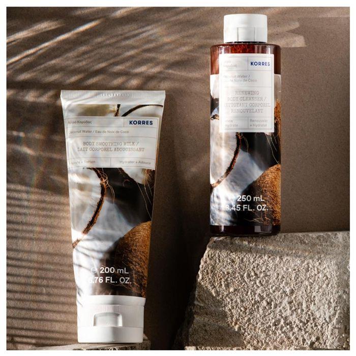 Korres Gel Douche Eau de Noix de Coco 250ml
