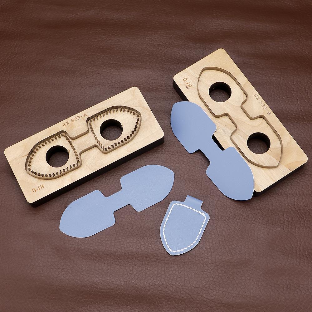 1pc leather cutting die, DIY leather handicrafts carving tool for manual making leather zipper pull & decorate hanging ornaments