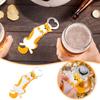Décapsuleur de bière Polyvalent Mignon Caoutchouc Souple Aimant pour réfrigérateur Prise Facile Ouvre-bouteille pour Outils de Cuisine Bar Décapsuleurs de Bouteilles de Bière