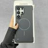 Ultra Thin Hard PC Matte Frameless Case for Samsung Galaxy S25 Edge S24 S23 S22 Plus Ultra for Magsafe Magnetic Shockproof Cover