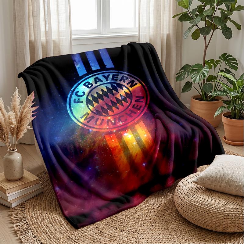 Bayern Munich Theme blanket Soft Flannel Fleece Blanket Warm Lightweight Throw Blanket for Home Sofa Bed