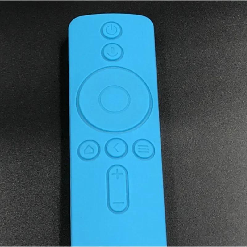 Remote Protective Covers for Xiaomi 4a4c Voice Remote Control Soft Silicone Remote Control Cases for Mi TV Box