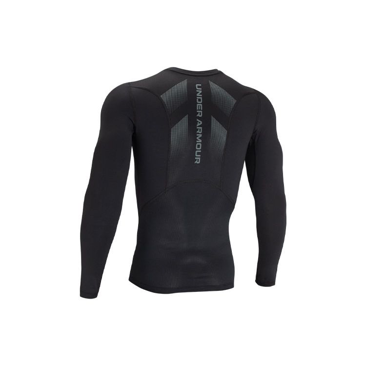 Under Armour Logo Print Slim Fit T-Shirt Men Tops Black 1362453-001