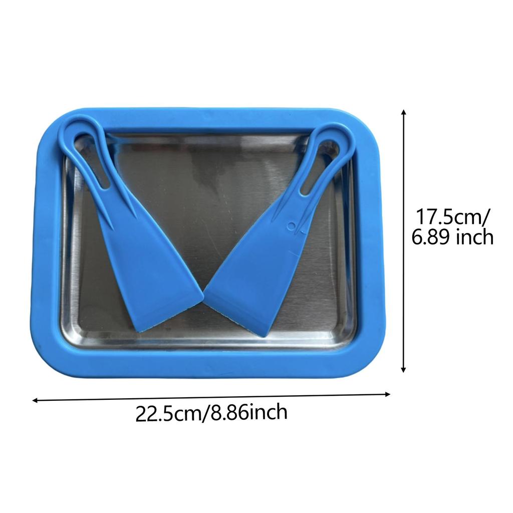 Instant Rolled Ice Cream Maker Versatile DIY Household Frozen Yogurt Maker for Gelato Sorbet Homemade Rolled Cream Yogurt